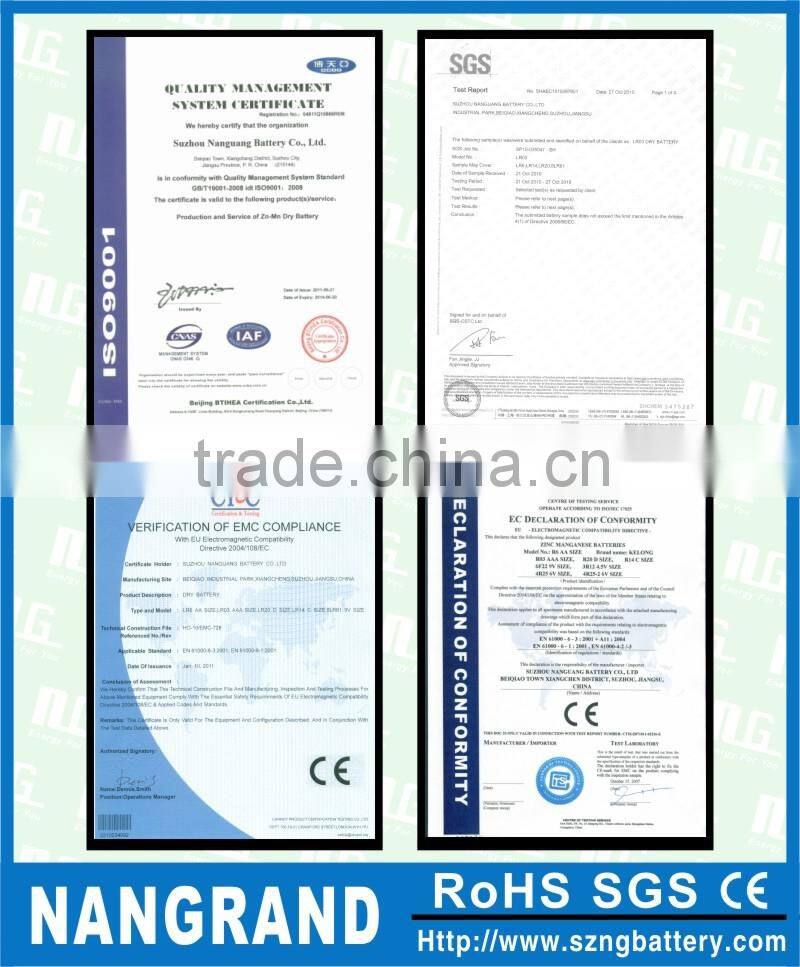 Cheap alkaline battery 1.5v d size