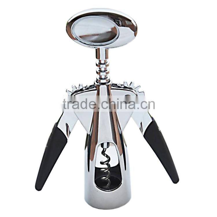 Zinc Alloy Corkscrew Wine Opener in Wing Shaped