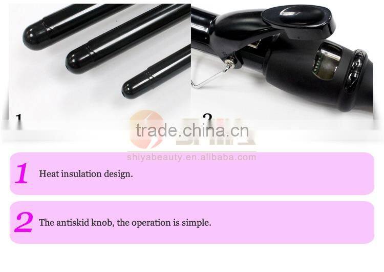 Best PTC heater hair infrared curling iron stove set in styler hair curler machine as seen as tv SY-901A