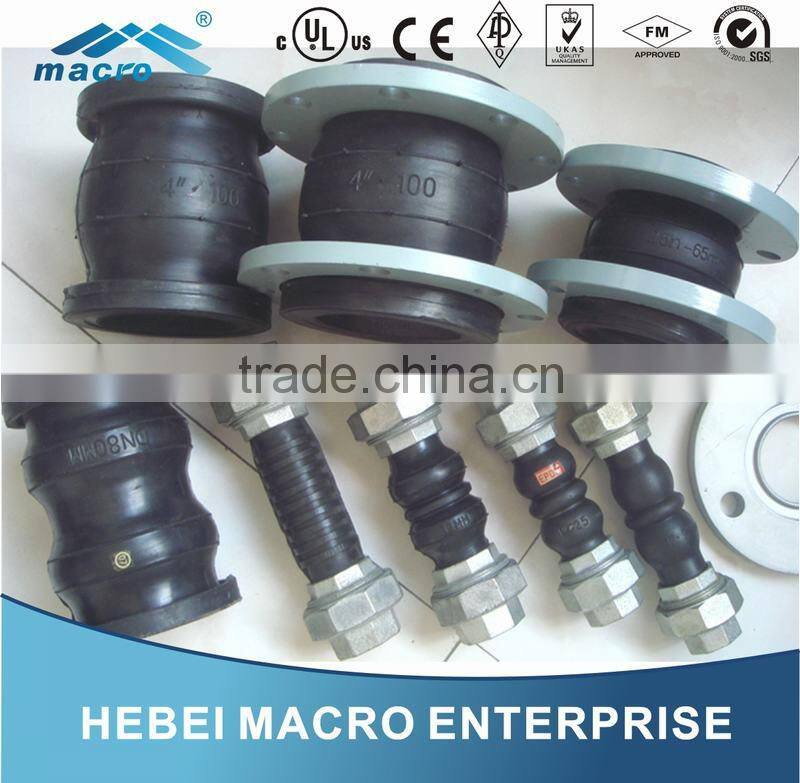 Galvanized Union Expansion Rubber Joints/ Rubber Expansion Adapter
