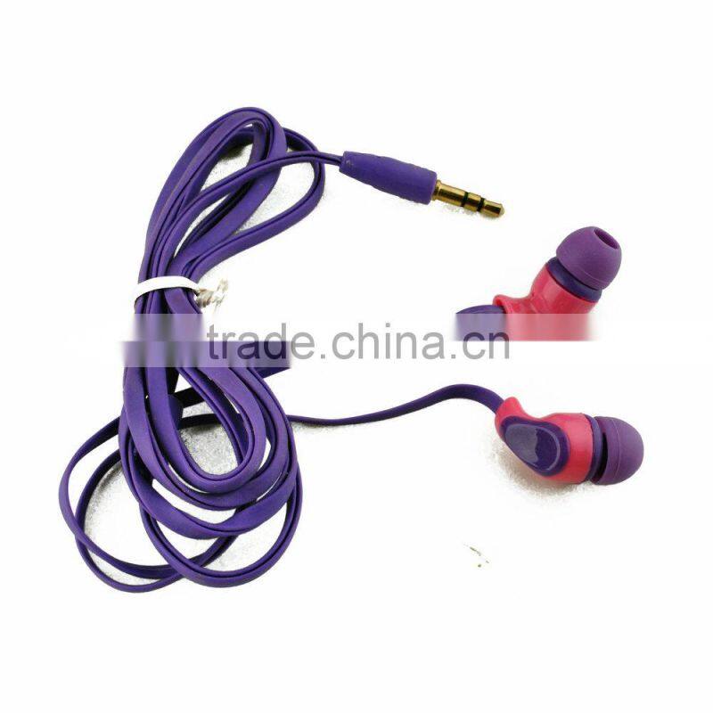 hot sale high end quality mobile phone metal earphone with good sound