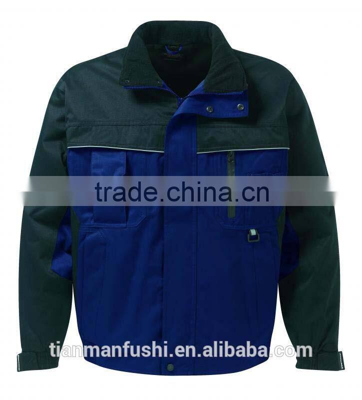 2015 Hard Wearing Work Jacket Top Quality Custom-made Wholesale Working Jacket