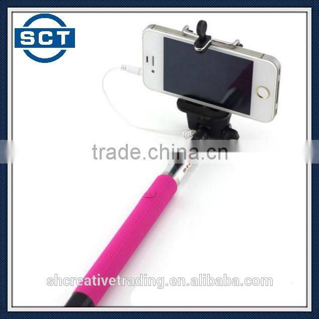 Selfie Monopod Telescopic Selfie Stick with Cable No Batteries Required