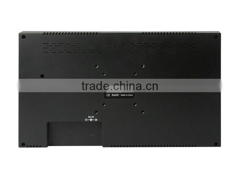 10" shelf hanging touch lcd retail advertising display monitor