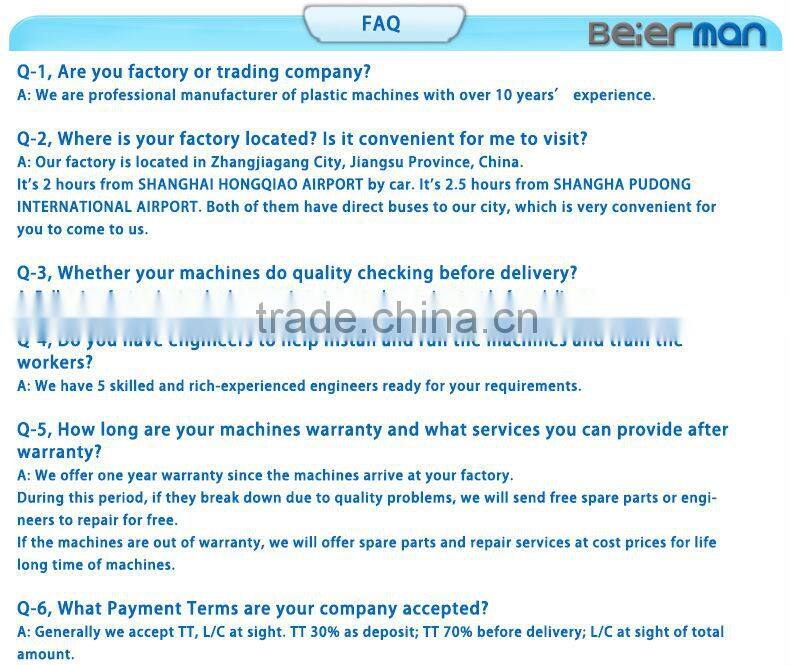 CE/SGS approved PP PE films recycling pelletizing machine