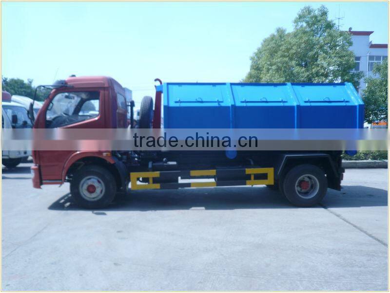Dongfeng detachable garbage truck ,hook loader garbage truck