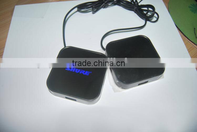 Computer mirror usb 2.0 hub 4 port with light-up logo