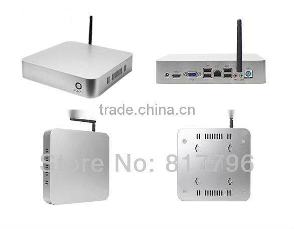 XYC X-24X cheap mini pc atom D2500 Desktop Mainboard latest mini computer with 2GB RAM 32GB SSD no noise,less heat