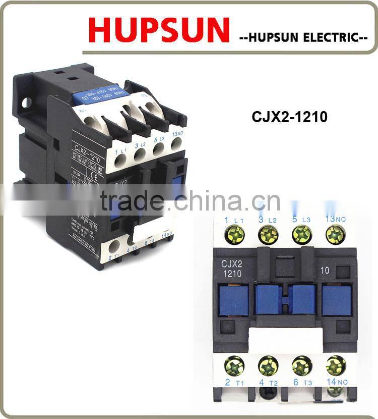 CJX2-1210 12A 3P NO NC AC contactor
