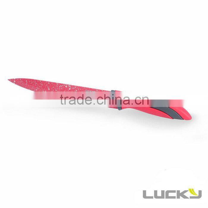 Guangdong manufacturer High Quality Stainless Steel color knife set