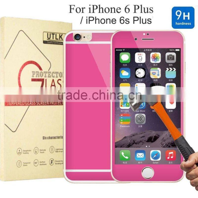 Premium HD 0.26mm Round Angle Anti-Fingerprint Screen Glass Protector for iPhone 6 plus