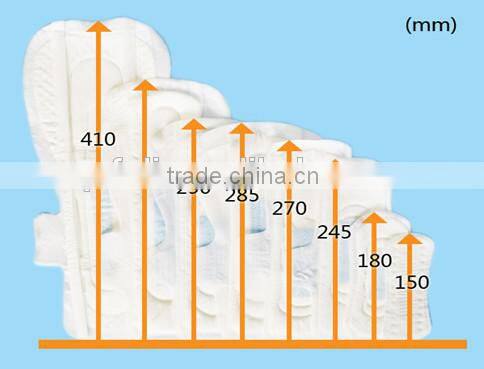 Non-woven Ultra Thin Lady Anion Sanitary Pad (OEM),ultra thin panty liner