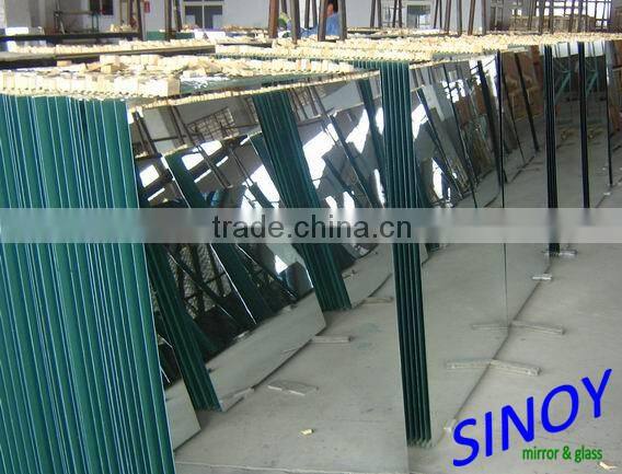 Best Selling Float Glass 3mm Aluminum Mirror, double coated with waterproof paint