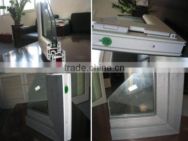 cheap price pvc/upvc top hung house windows for sale