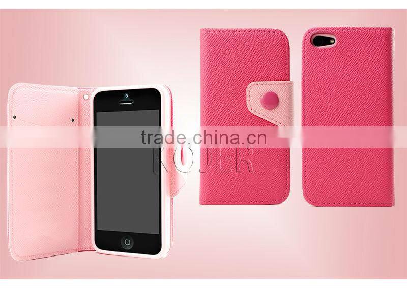 Wallet Case for Iphone 4/4s-Pink