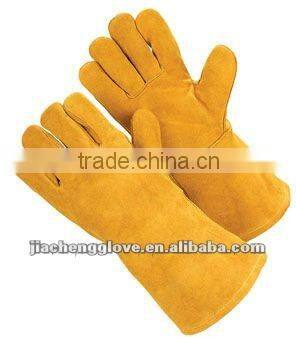JS4014RDT Multifunctional Cow Split Welding Gloves,Gloves,Gauntlet,China