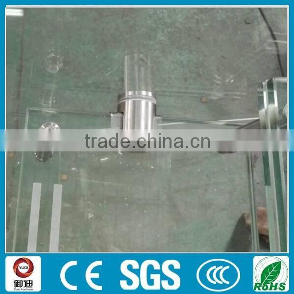 Modern Customized tempered glass floating stairs/staircase YUDI, YD-BF100