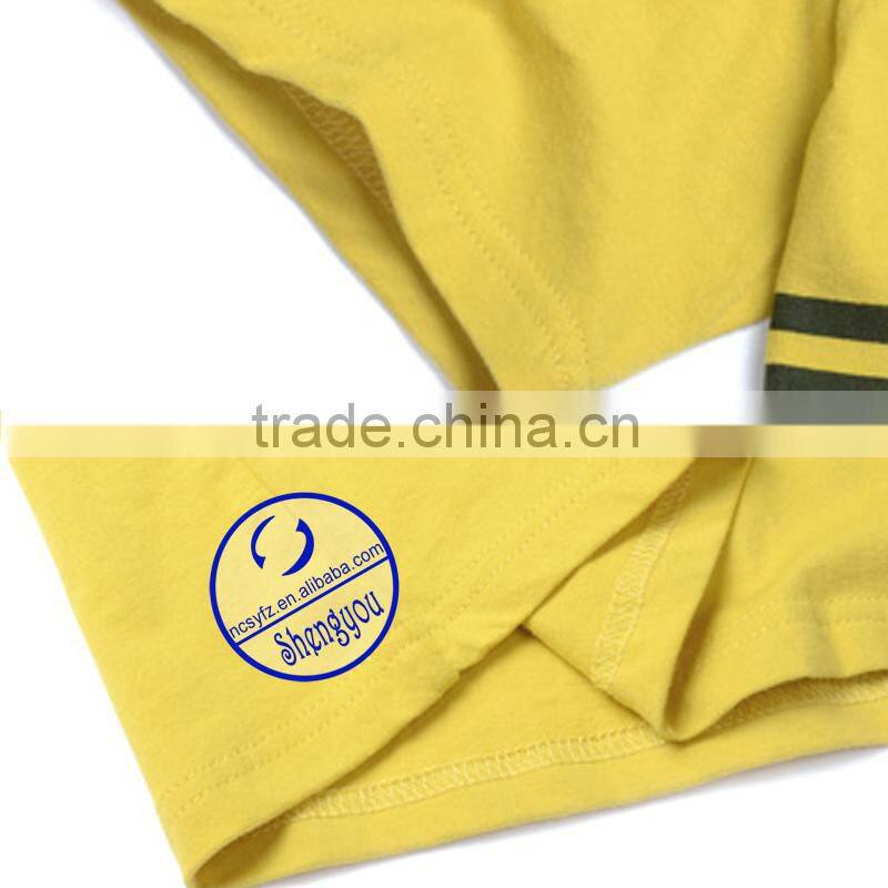 2015 China manufacturer wholesale custom printing men t shirt with pocket