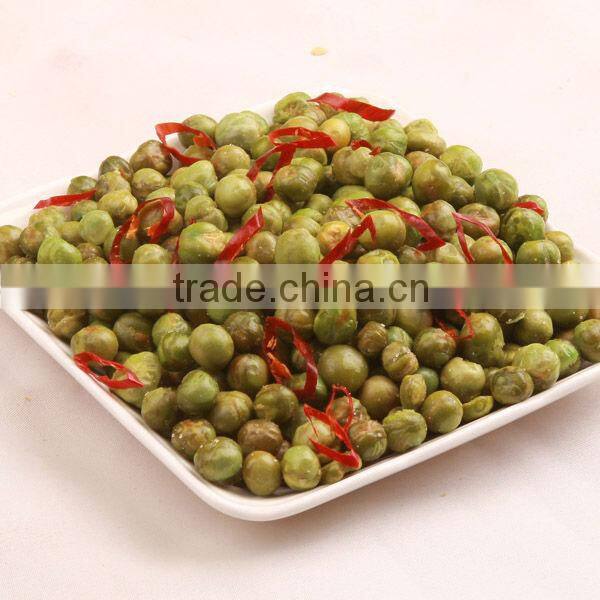 Spicy Fried Green Peas