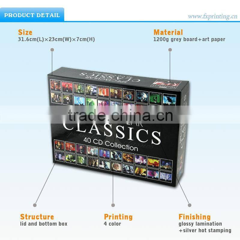 2015 Creative Cardboard Wedding Album Paper Packaging Box