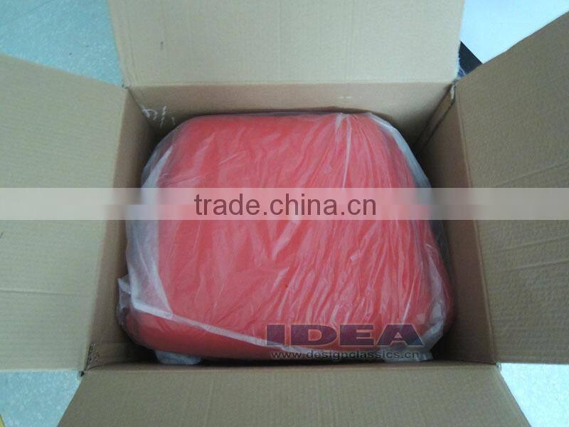 Replica Womb Chair Foot Stool - Red Wool Fabric