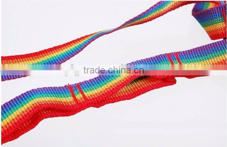 New Hot sale 2m camping lanyard outdoor lanyard color lanyard rainbow camping daisy chain