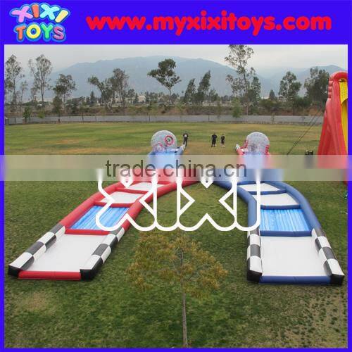2016 Popular PVC/TPU Inflatable LED Lighting Zorb Soccer Balls