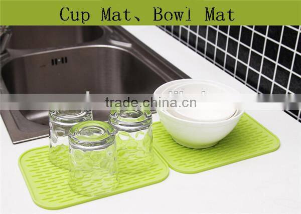 Heat Pad Anti Slip Silicone Mats Kitchenware Tools