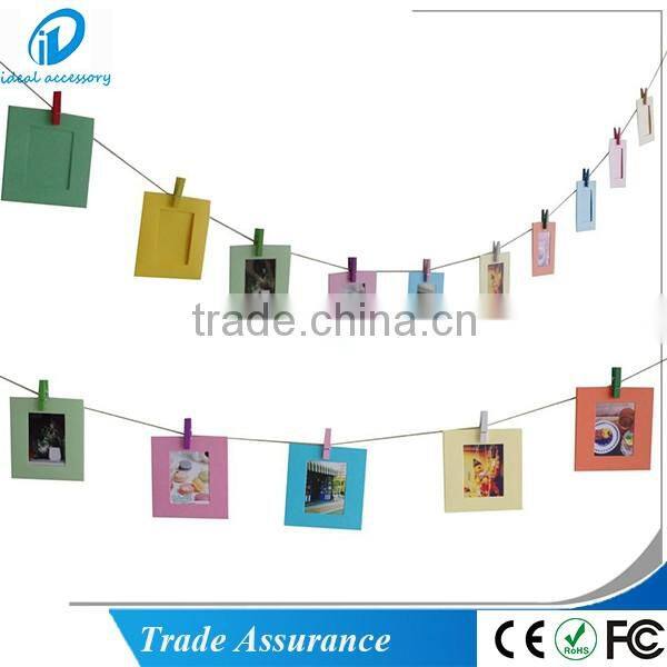 Fujifilm Instax Mini Instant Camera Film Frame Clip with Hanging Lanyard