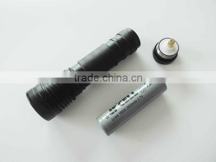 Onlystar GS-9084 aluminum rechargeable battery powerful 1000LM zoomable bike led torch