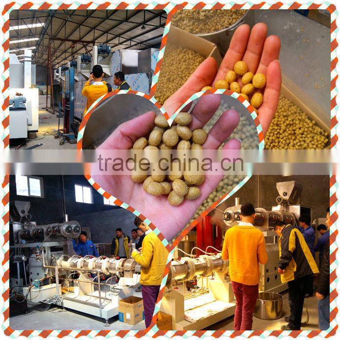 Cat extrusion food making machine