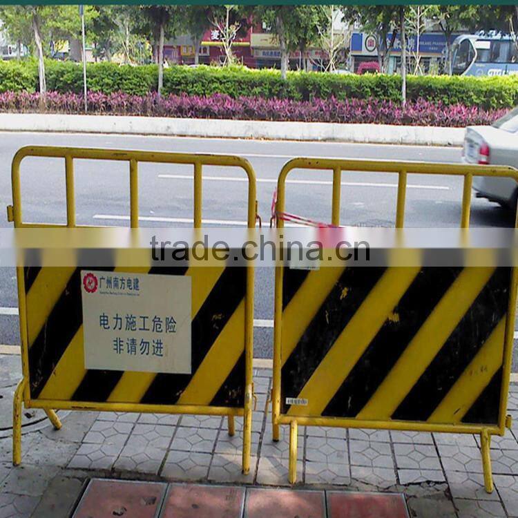 Temporary fencing to secure construction sites and private property
