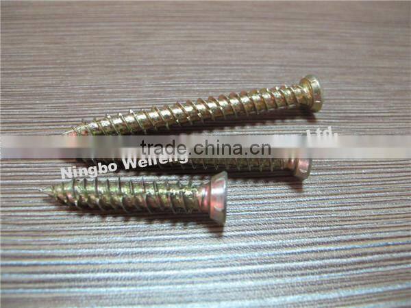 High quality concrete screw anchor China manufacture,supplier,exporter