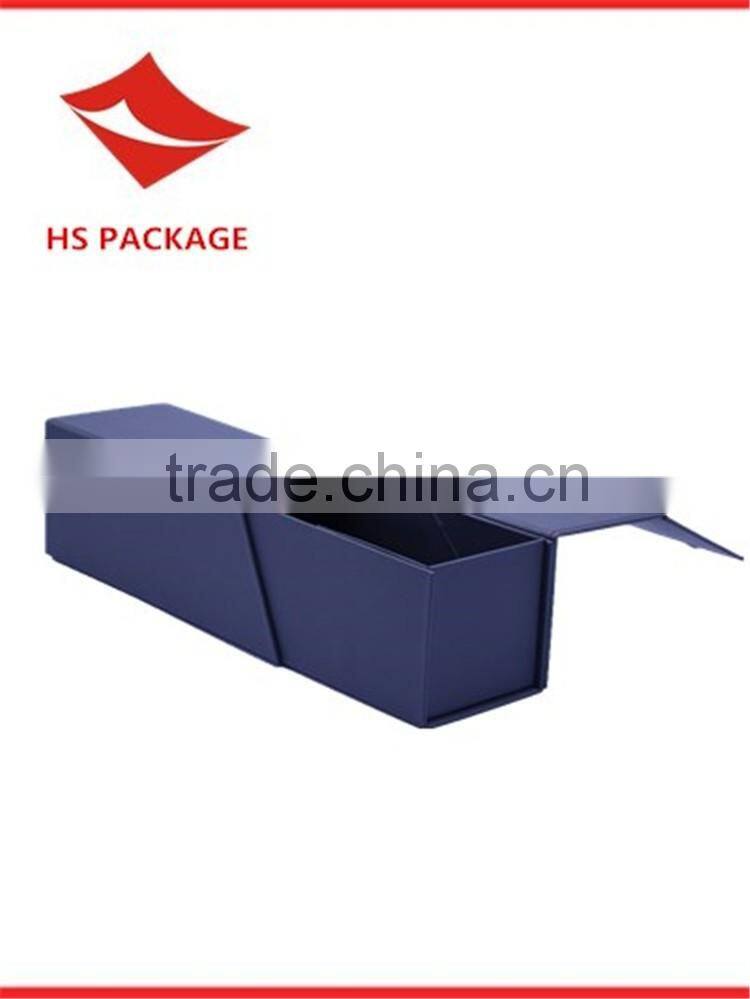 signle packed foldable paper wine box