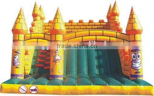 New design inflatable moonwalks with slide combo for kids