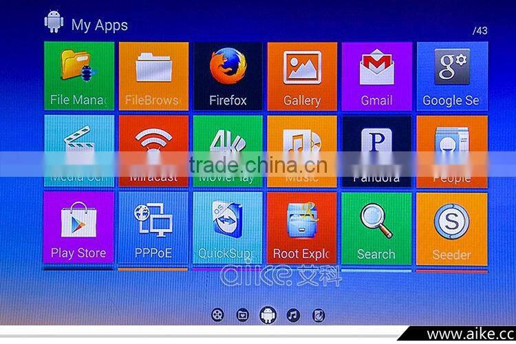 2016 new Android TV Box V8 Plus Amlogic S812 Quad core A9r4 2GHz WiFi Kodi 4K Smart set TV Box 8GB XBMC US plug