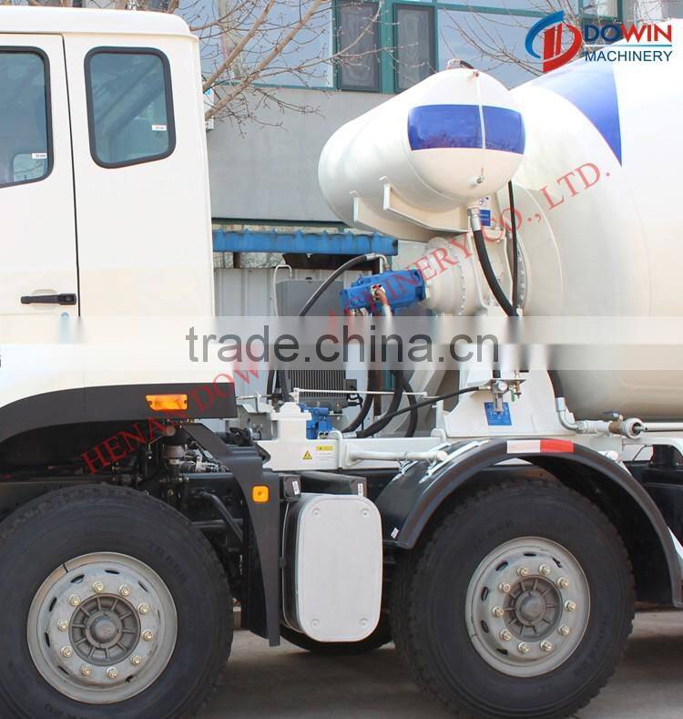 Factory price concrete mixer truck with 6m3 for sale