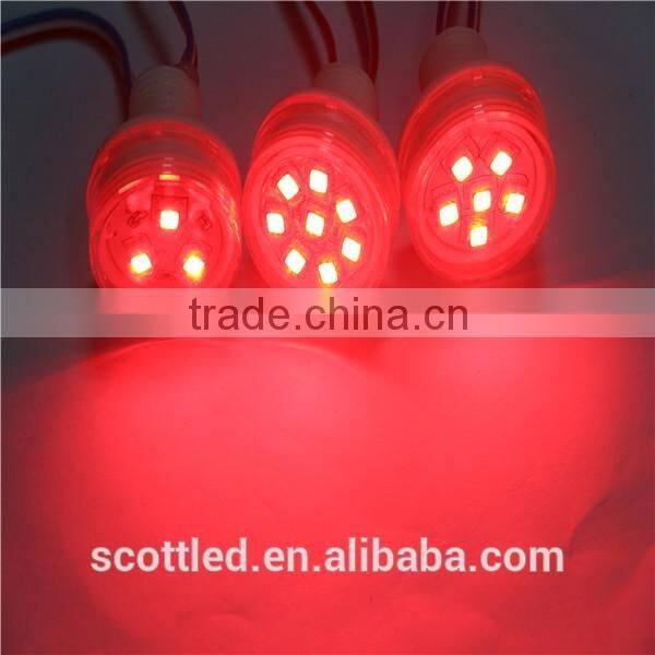 38mm led pixels DC24V fog cover amusement lights, DC12V or DC24V input, waterproof