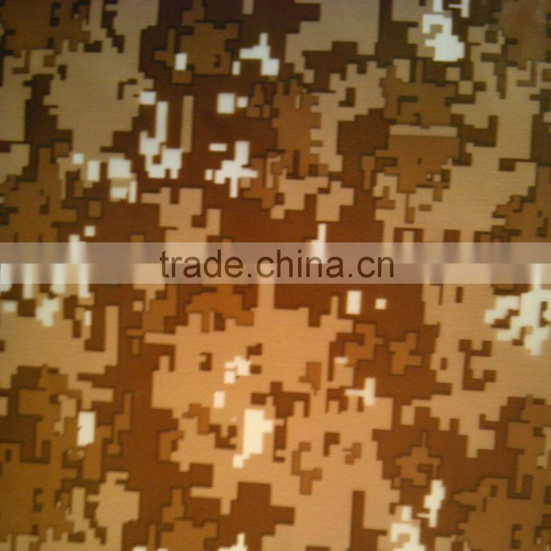 Excellent Quality Dazzle Graphic Brown Camo Hydrographic Film No.DGDAC006 Hydrographics Film Digital Camo Water Transfer Film