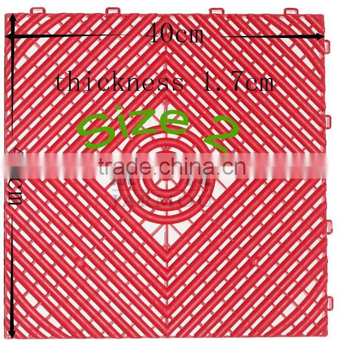 Interlocking Modular Flooring Tile