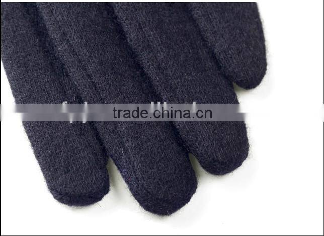Ladies soft hand long wool gloves manufacturers in china with Facebook