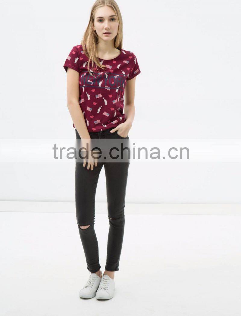 Beautiful Skinny and Ripped Denim Jeans for Ladies - Free Shipping Worldwide