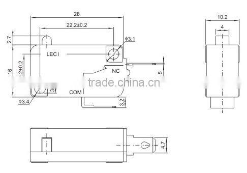 MS80111BA1 MICRO SWITCHES SERIES