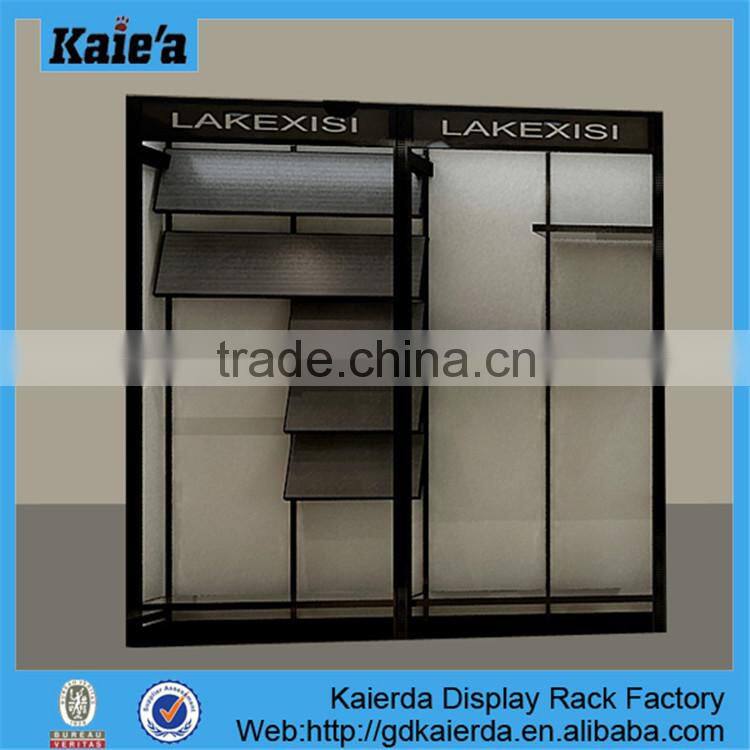 2016 Kaierda clothing manufacturers overseas display rack shop display furniture