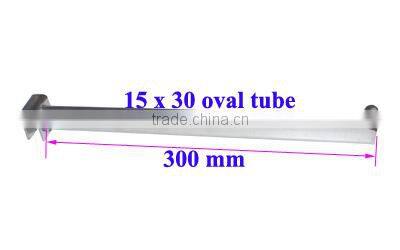 Chrome clothes display straight hanging rod