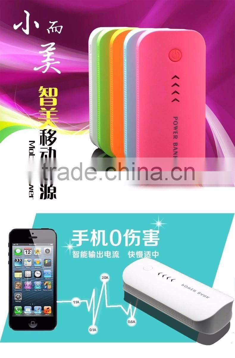 Feather Shape 5600mAh Power Bank Portable Charger For Mobile Phone Battery Charger External Battery For all Mobile Phone