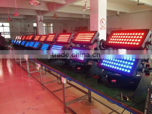 96X10W Outdoor RGBAW+UV 6 in 1 LED Wall Washer Light