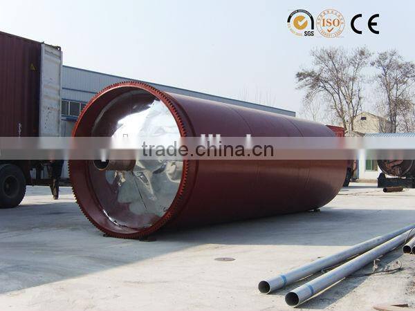 Waste tire recycling pyrolysis unit from shangqiu sihai
