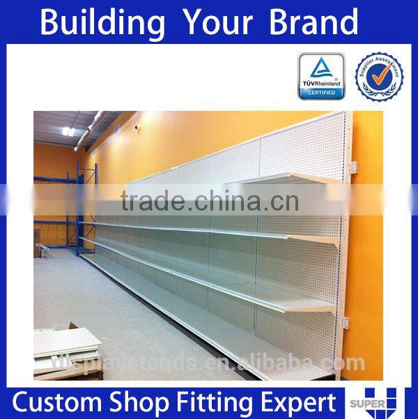 customize spray painted wooden wall tire display for supermarket