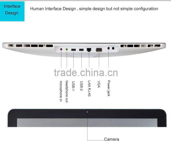 all in one pc computer with 4GB 500GBSATA Integrated Intel HD2500 Graphics Chips